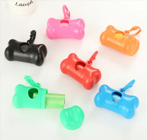 Bone-Shaped Pet Waste Bag Dispenser